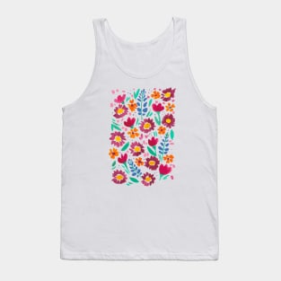 Rainbow Wildflowers Tank Top